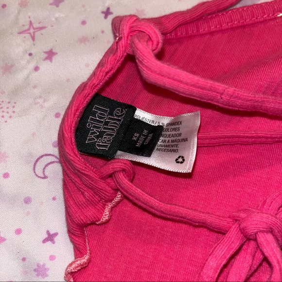 Lace-Up Top - Picture 3 of 4